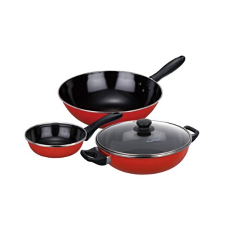 SUPOR Aijia Wok, Soup Pot & Frying Pan Set