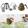 Coffee Kettle Drip Gooseneck Stainless Steel Pour Over Teapot Long Spout Filter Pot Water for