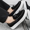 Fashion 2025 Autumn New Retro Shallow Mouth Thick Soled Single Shoes for Men Versatile Comfortable Fashion Niche Designed Chunky Loafers