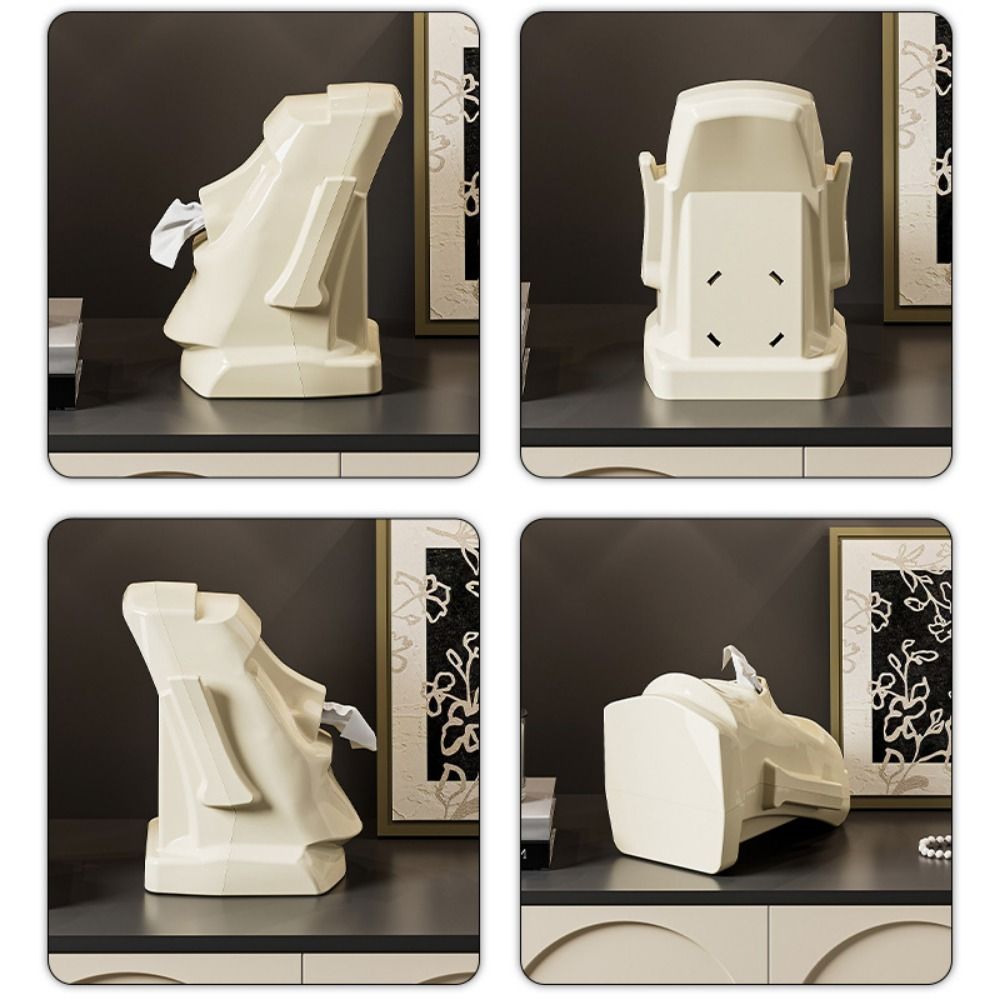 Plastic Napkin Dispenser Case Novelty Paper Towel Container Durable Paper Napkin Holder  Daily Use