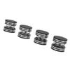 4PCS Spring Speaker Spikes Sound Dampening Feet for HiFi Amplifier Speaker Turntable PlayerBlack