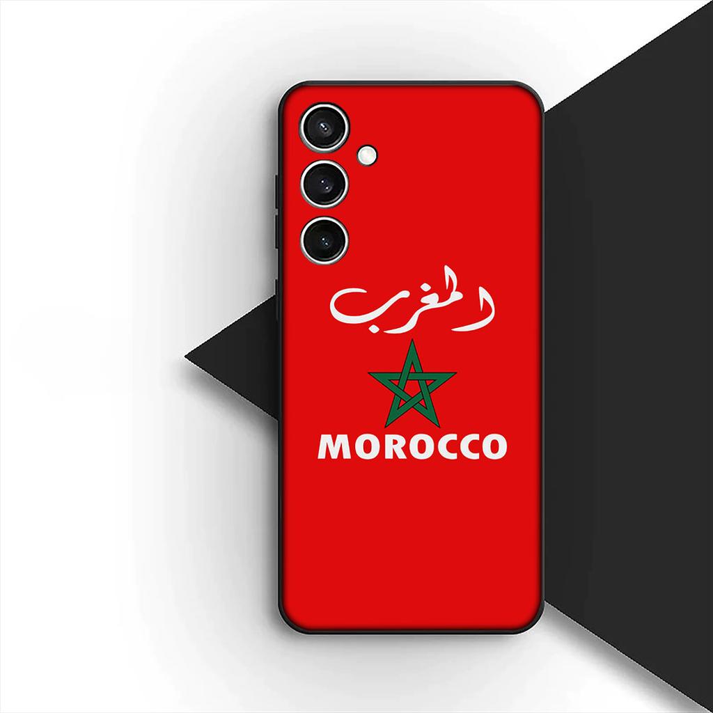 Morocco Flag Silicone Cover for Xiaomi Redmi Note 12 11 10 Pro 10A 10C 12C 13C Note12 12Pro Coque Phone Case