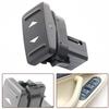 Glass Switch Auto Parts Black Brand New Car Accessories