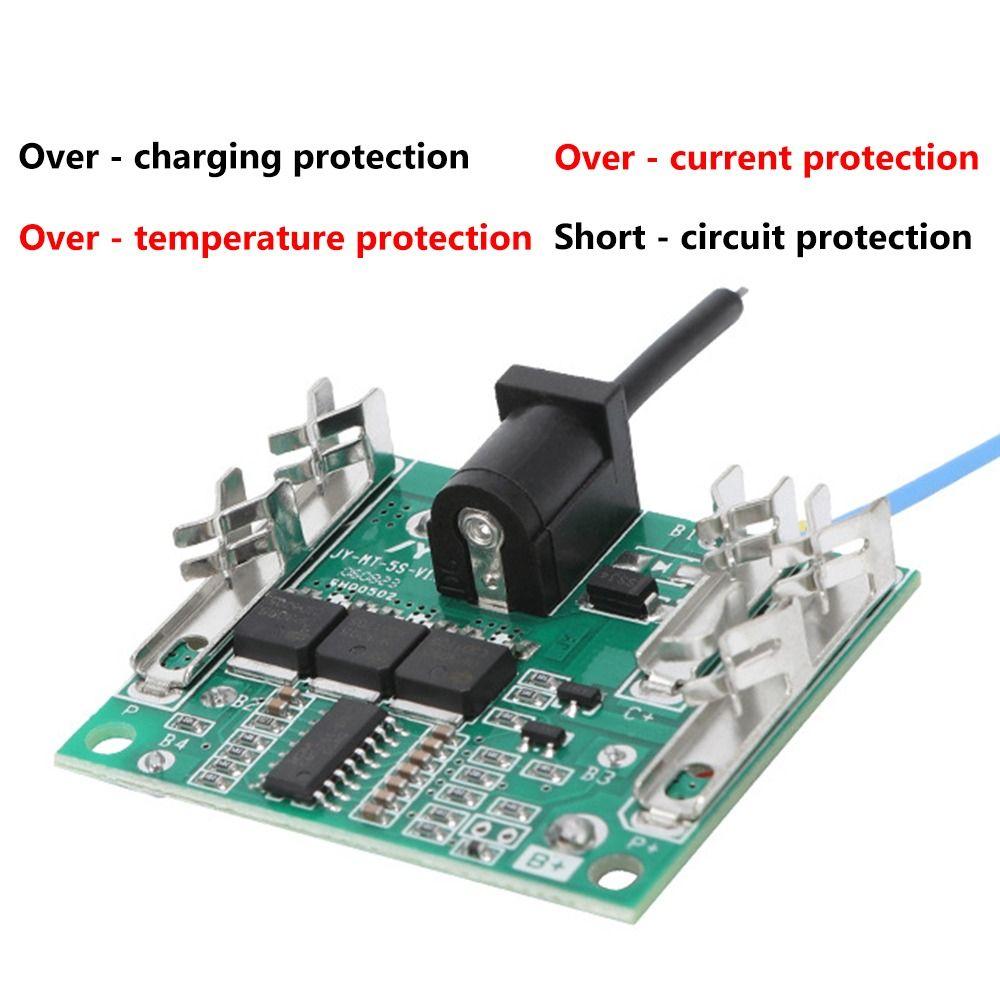 Plastic Battery Plastic Case for 18650 Makita Nylon Shell Black Circuit Board DIY Battery Board CaseElectric Drill Case