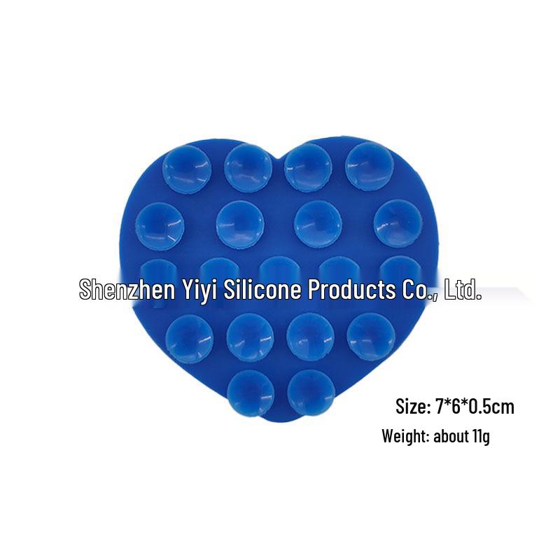 Silicone Phone Holder: Portable, Anti-slip, Stable Suction Cup Back Sticker