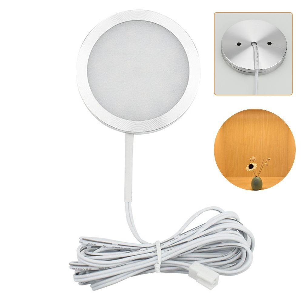

21LED Recessed Ceiling Light Aluminium Circular Ceiling Lamp Circular Led Lights Cupboard Middl-Warm Light 3000K