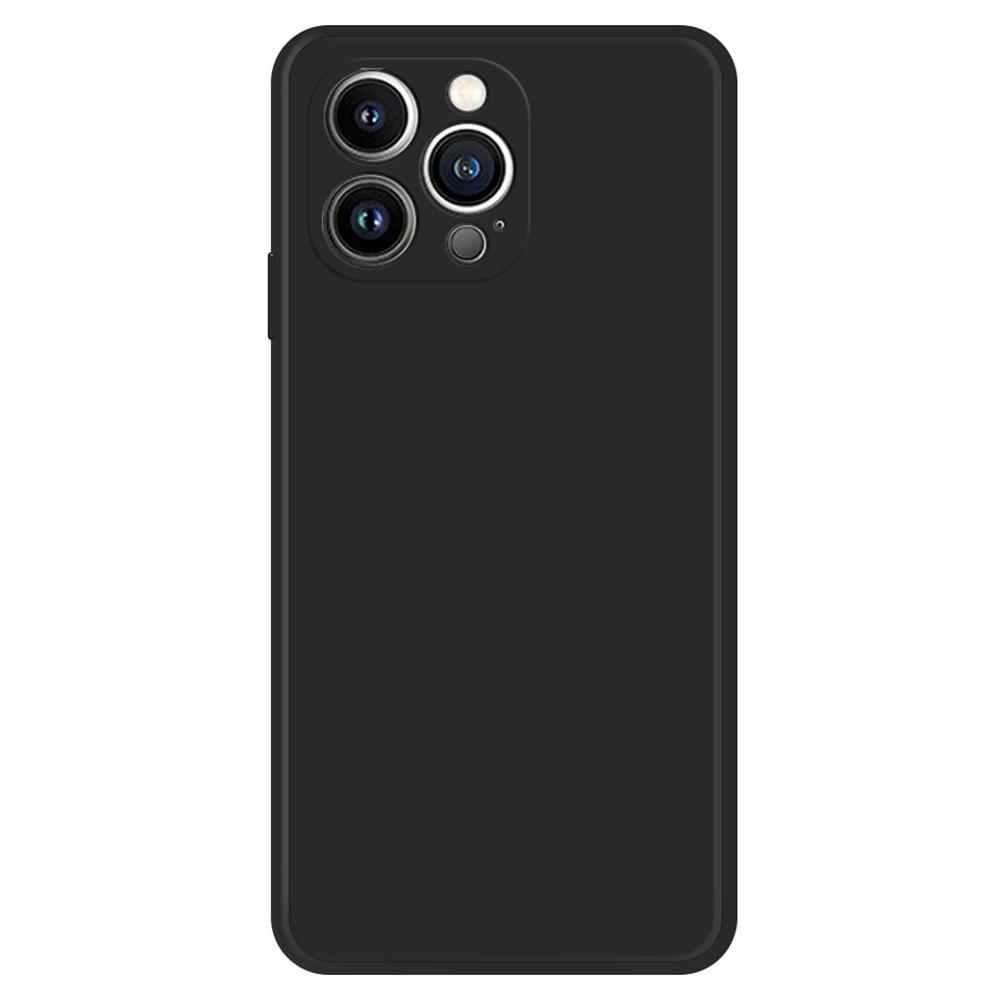 For iPhone 16 Pro TPU Case Straight Edge Protection Phone Cover