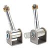 16mm M16 Wheel Front Steering Spindle Stud Flange Hub Assembly Left Right Steel Alloy for Go Kart UT