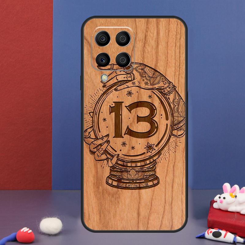 Buddha Jesus Guadalupe Wood Case For Samsung Galaxy M34 M14 M54 M13 M15 M36 M55 M35 M56 M16 M31 M11 M53 M12 M32 M52 M06