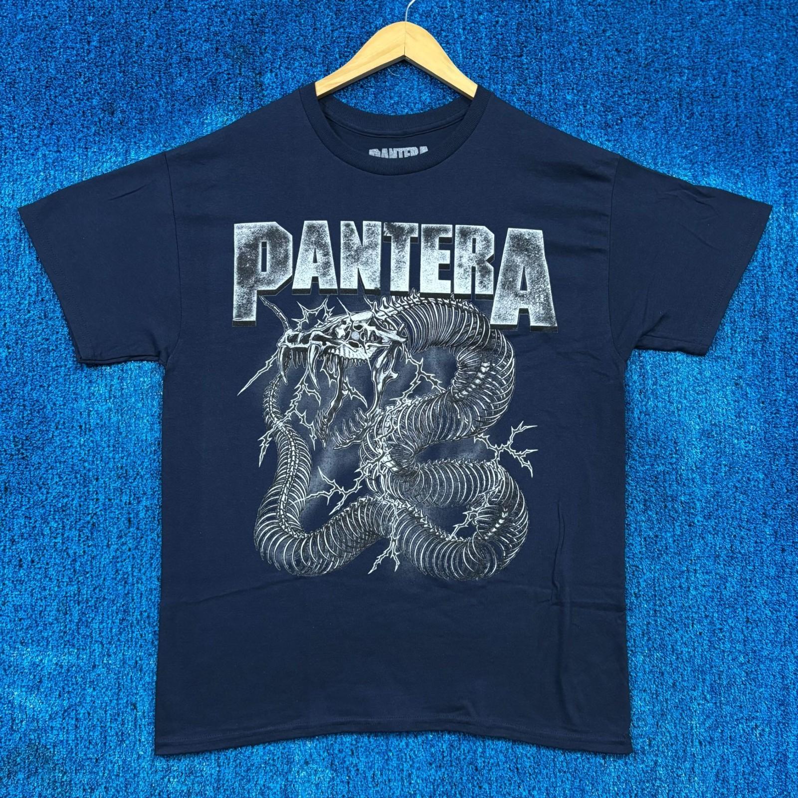 Pantera Electrified Skeletal Snake Thrash Metal Band Tee L Unisex T-Shirt M