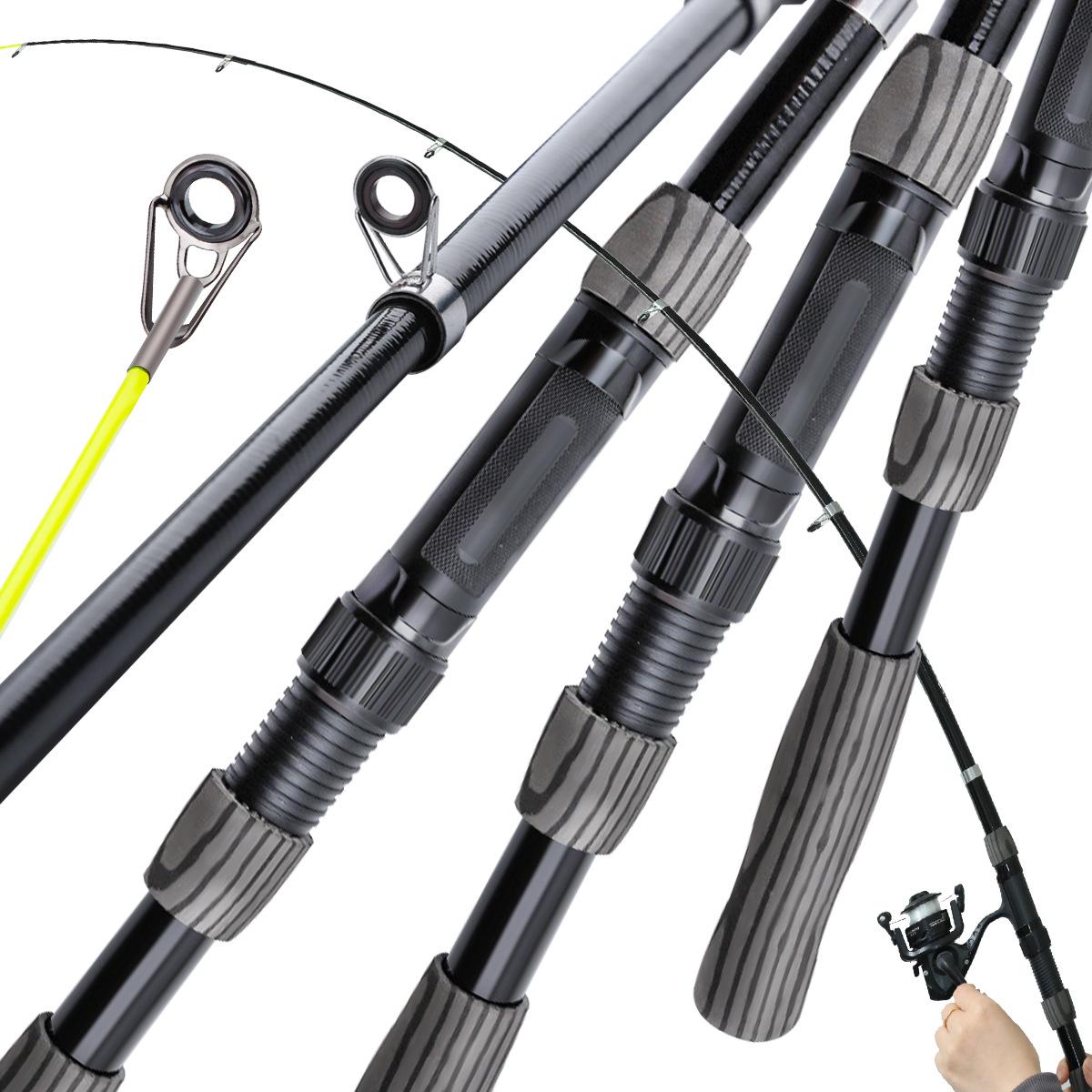 Sea Rod Long Cast Fishing Rod Set 1.8/2.1m Lure Rod 1.8m Complete Set