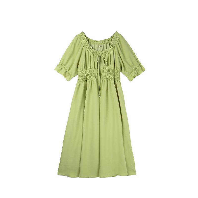 

Double Heaven 2024 Женское платье больших размеров с драпировкой на талии и эффектом похудения XL