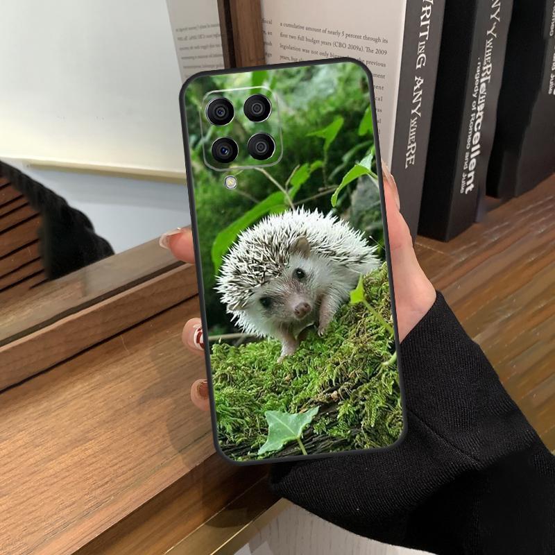 Cute Little Hedgehog Case For Samsung Galaxy M13 M53 M51 M31 M11 M14 M34 M54 M12 M32 M52 M16 M36 M56 M15 M35 M55