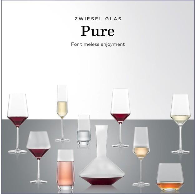 Set of Red Wine Glasses Schott Zwiesel Pure Burgundy, 6 Pieces (112421)