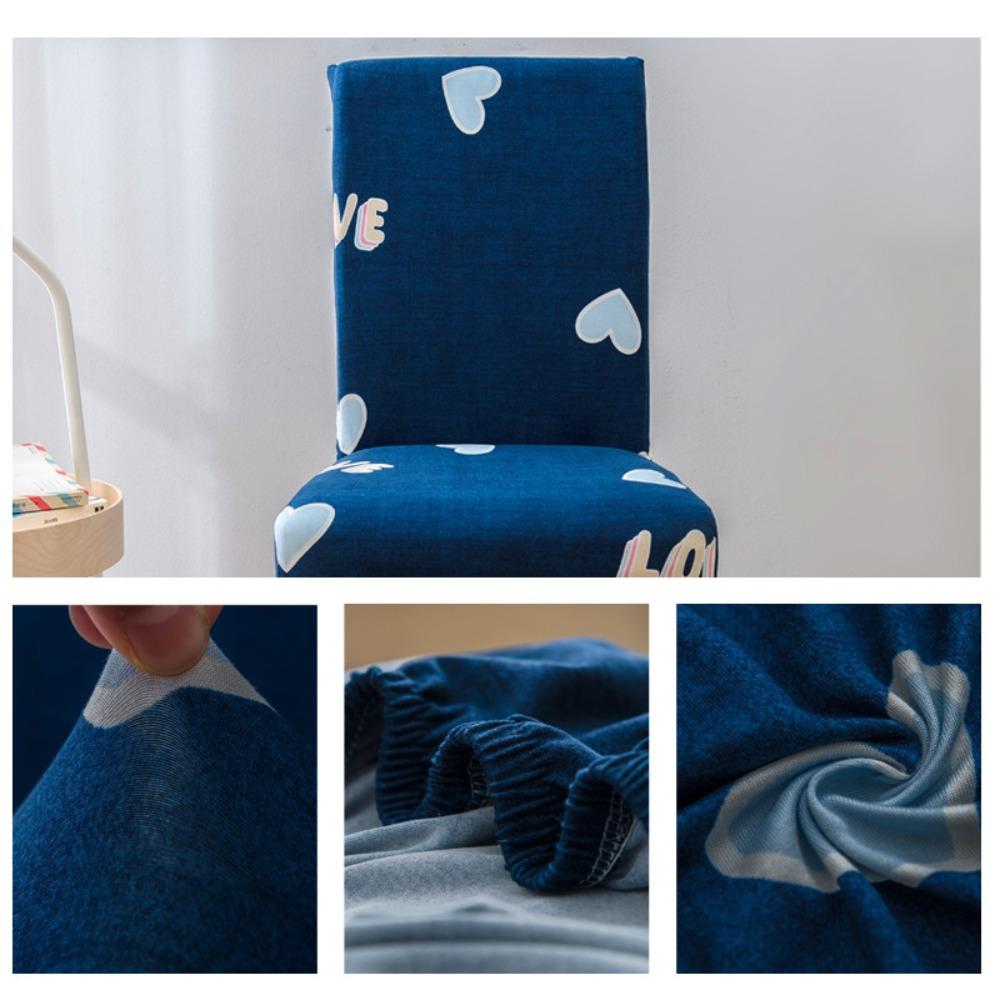 Chair Cover Full Set Dining Chair Covers Washable Stretchable Universal Fit for Home Office Restaurant