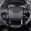 Glossy Black Steering Wheel Panel Cover Trim Frame For 4runner 2010+ Accessories