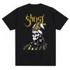 New Ghost Graphic Print T Shirt Men Women Fashion Casual Rock Streetwear Short Sleeve Ovsersized TShirt Unisex Loose T