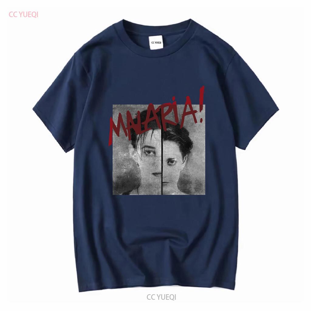 Malaria T Shirt Sz XL NDW Post Punk Goth X Mal Deutschland Nina Hagen Ideal DAF long or short sleeves vintage Washed fashion