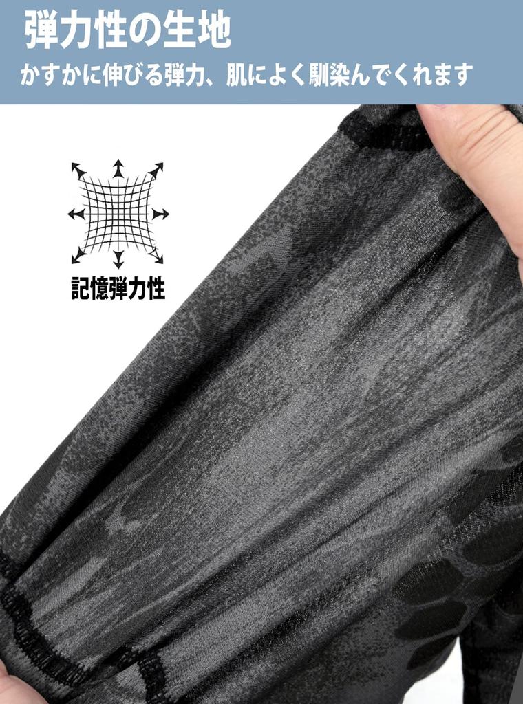 Kakatrend Bandana Cap Black Camo Quick Dry Sweat Wicking Pirate Hat UV Protection Sweatband Breathable Mesh Doo Rag Skull Cap Bandana Heatstroke