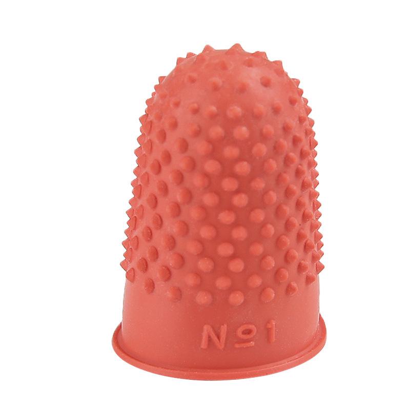 Heat-Resistant Anti-Fingerprint Static Rubber Finger Cots for Money Counting and Page Turning