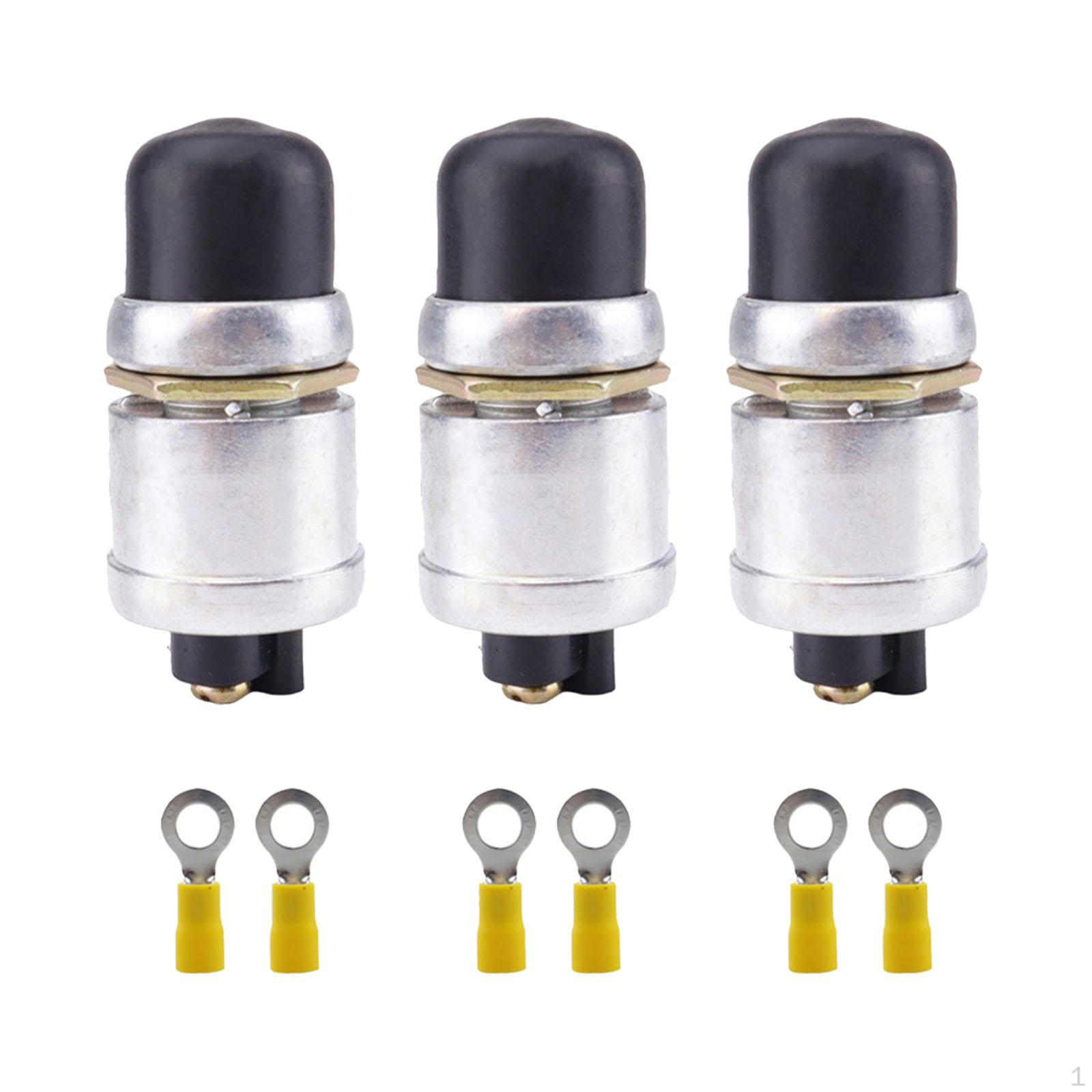 

Engine Start Push Button Switch 50A 12V for RV Lawn Tractor Marine Boat