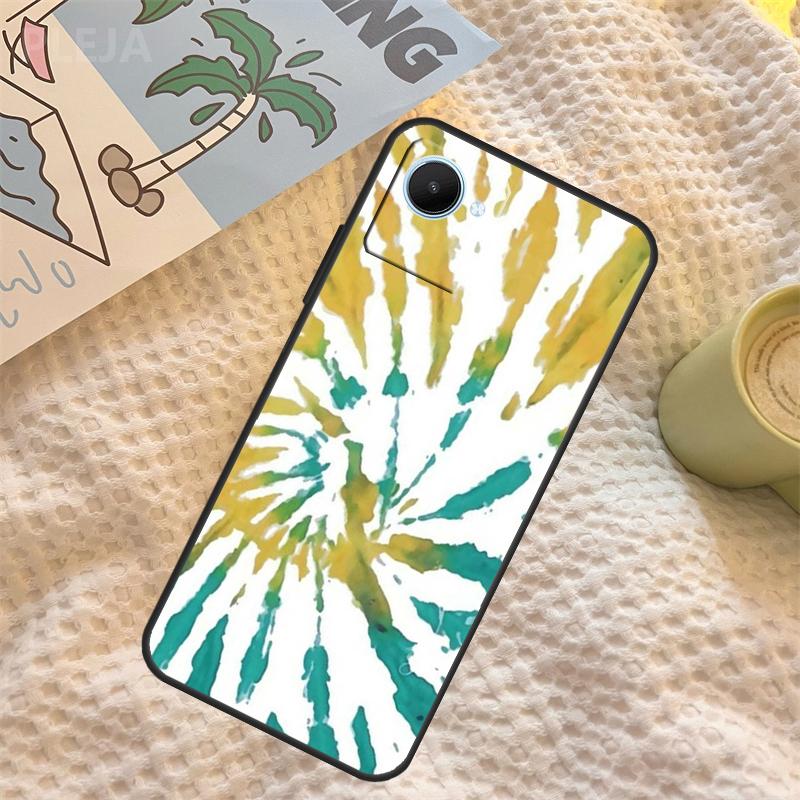 Regenbogen Spiral Tie-Dye Hülle Für Realme 15 11 12 13 14 Pro Plus C65 C67 C71 C63 C61 C55 C51 C53 C35 C75 GT6 GT7 Pro