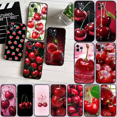 JO10 Cherry Summer Fruit Phone Case for Samsung Note 20 10 S25 Plus Ultra Lite A51 A52 A53 A71 A72 A73 A82 M20 M30 M21 M31 M51 A11 A70 A56 A26 A36