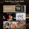 8K Digital Camera, 88MP Autofocus P Ography Cameras with WiFi & Touch Screen, 16X Zoom Vlogging Camera
