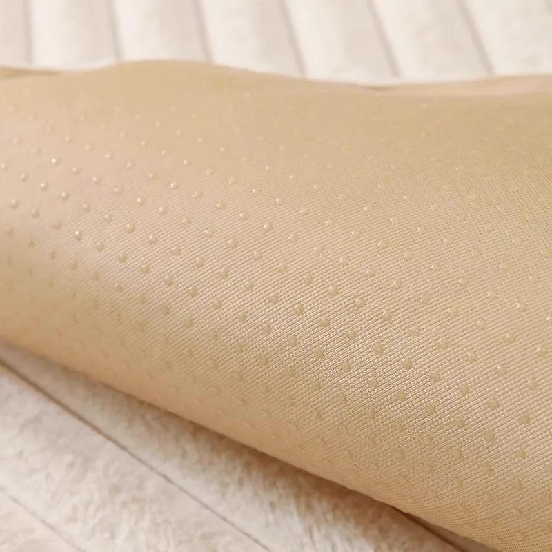 Neues Sofakissen aus Plüsch mit Katzengefühl und Kaninchenmotiv, heißer Verkauf, Winterstreifen, verdicktes Sitzkissen, Sofabezug mit Plüschtuch