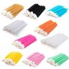 50-Pack Disposable Lip Brushes with Hollow Handle - Portable for Lipstick, Lip Gloss, and Mousse Application