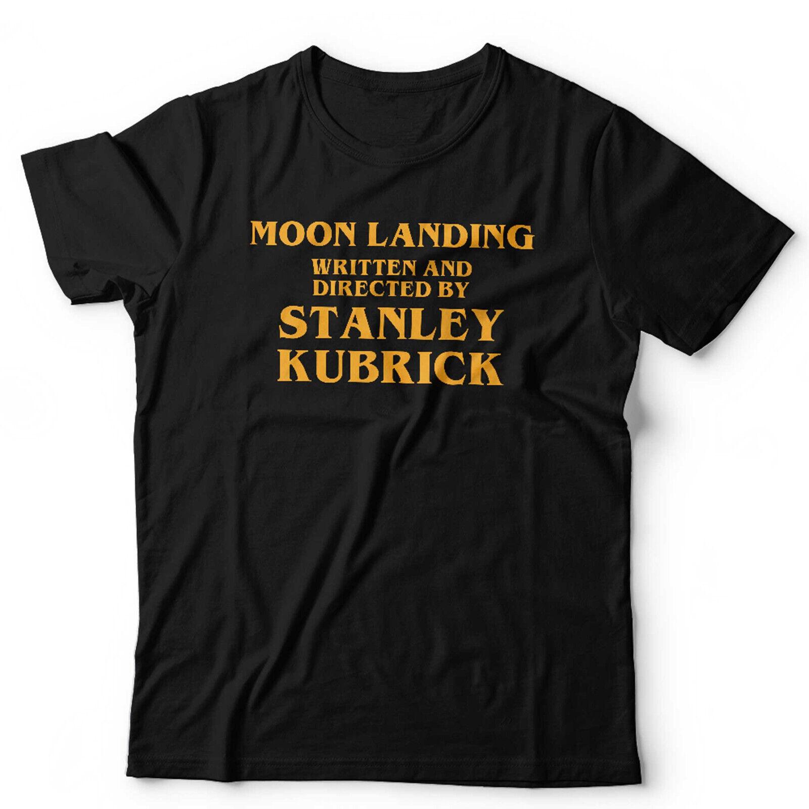 Conspiracy Tshirt Moon Landing Stanley Kubrick Unisex and Space NASA 1969 XL