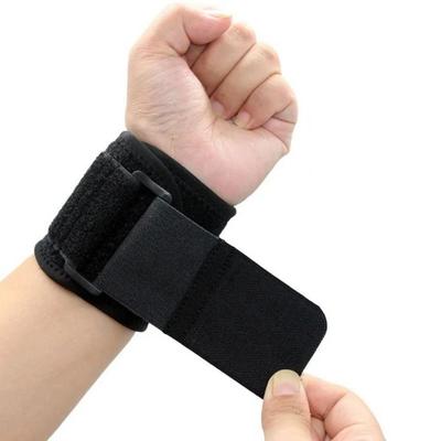 Andningsbart Gym Sportsarmband Justerbart Handledsstöd Justerbart Mjukt Armband Fitness