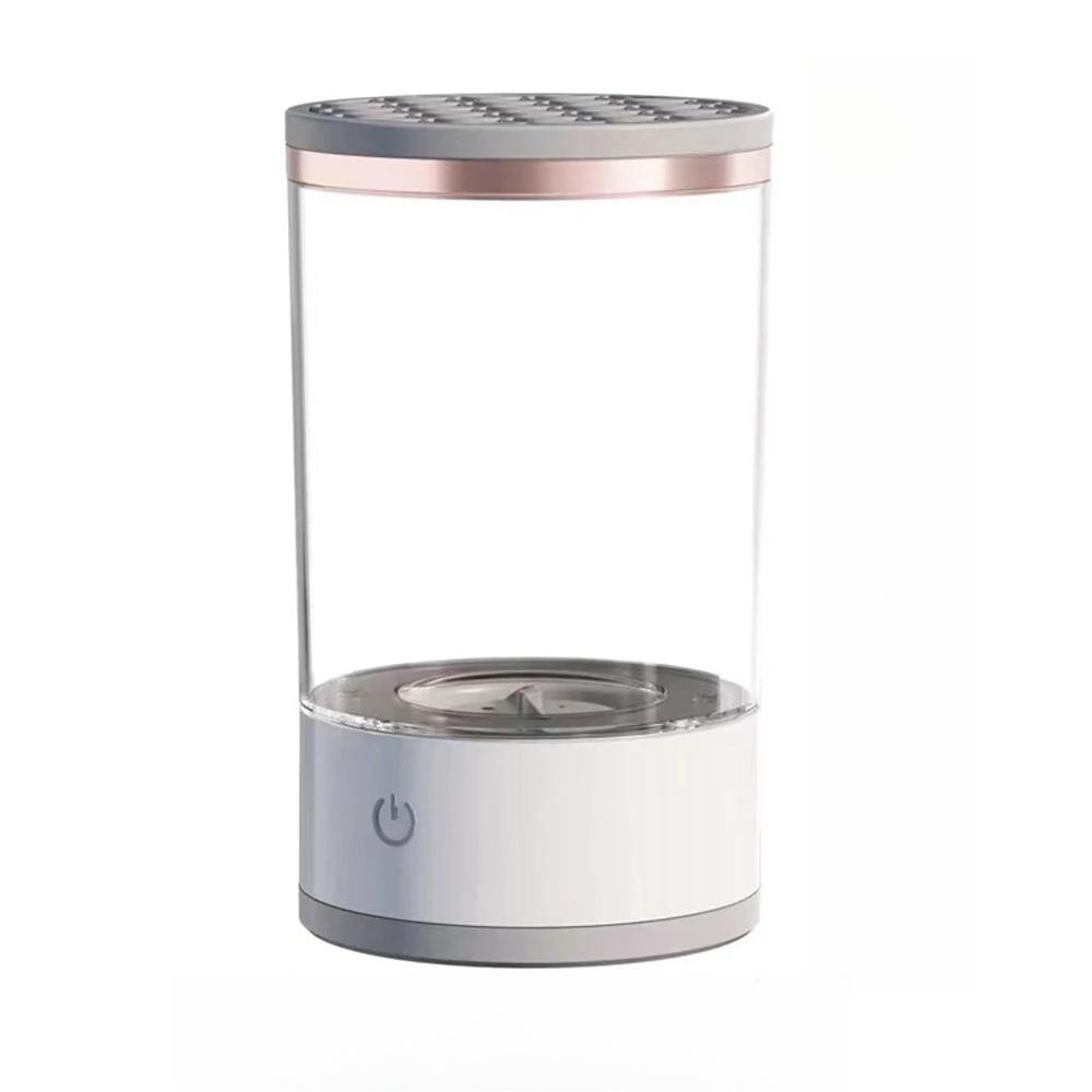 

Makeup Brush Washer Lazy Electric Cleaning Brush Washing Tool Beauty Cleaning Tool Automatic Electric Makeup Brush 3in1 Portable белый