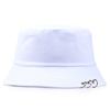 COKK Cappello a Secchiello Donna Uomo Estate Primavera Cappello da Pescatore Con Anelli Hip Hop Tesa Piatta Colore Unico Moda Coreana Bob Gorro Kpop Nuovo