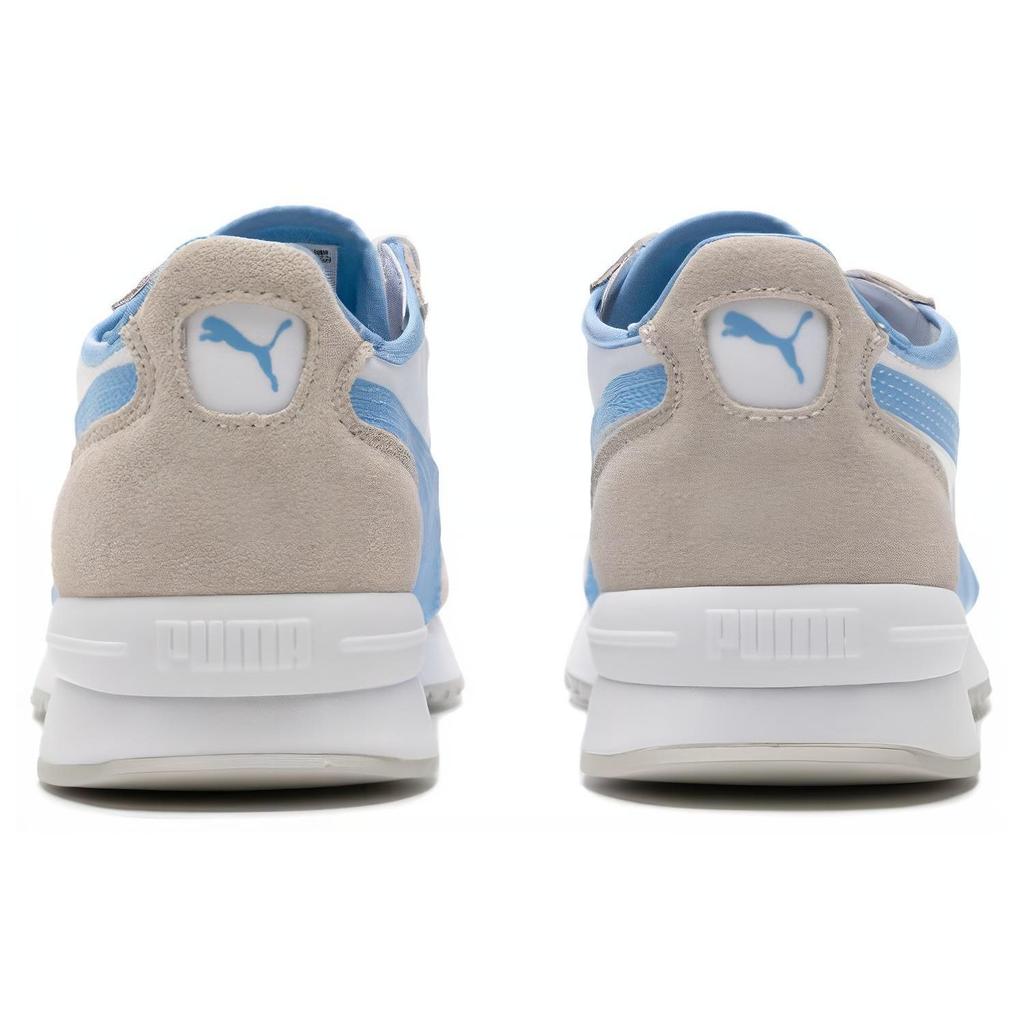 Puma R78 Neon Fabric Cow Split Leather Synthetic Leather Comfortable Versatile Wear-Resistant Breathable Low-Top Lifestyle Casual Shoes 392901-09