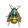 Vintage Fashion Cute Bee Animals Enamel Brooch Unique Insect Breastpin Women Suit Dress Scarf Accessories