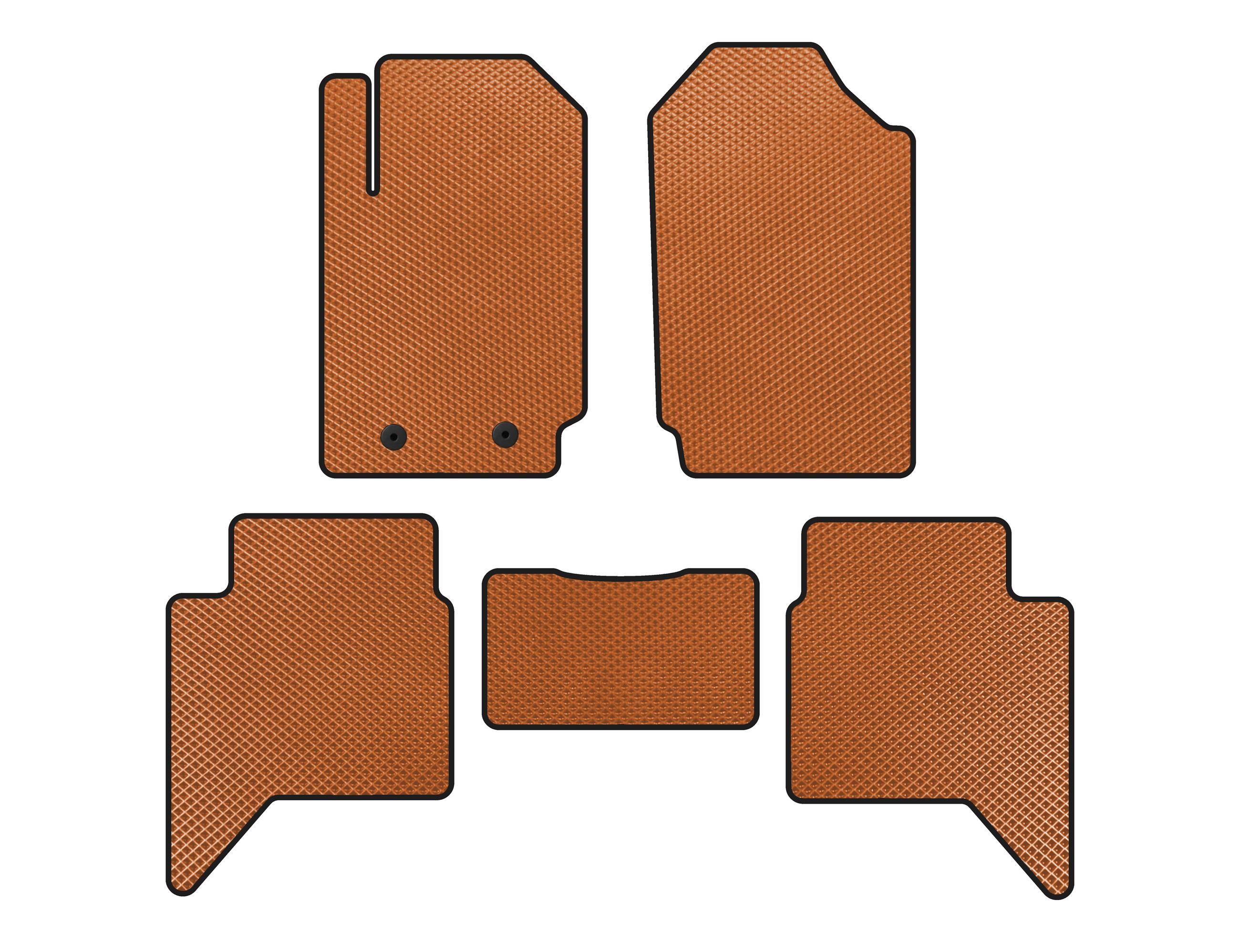 

EVA mats (Orange) for Ford Ranger 2011-2022