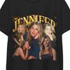T-shirt Retro Fantasy di Jennifer Aniston Regalo Perfetto per i Fan, Iconica Maglietta Omaggio con Atmosfera Vintage per i Veri Amanti di Aniston Ovunque