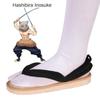 Accessori Cosplay Anime Hot Demon Slayer Kimetsu No Yaiba Zoccoli Cosplay Kamado Nezuko Infradito Kimono Geta Pantofole Scarpe