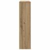 Radiator Cover Artisan Oak 149x20x82 cm Engineered Wood