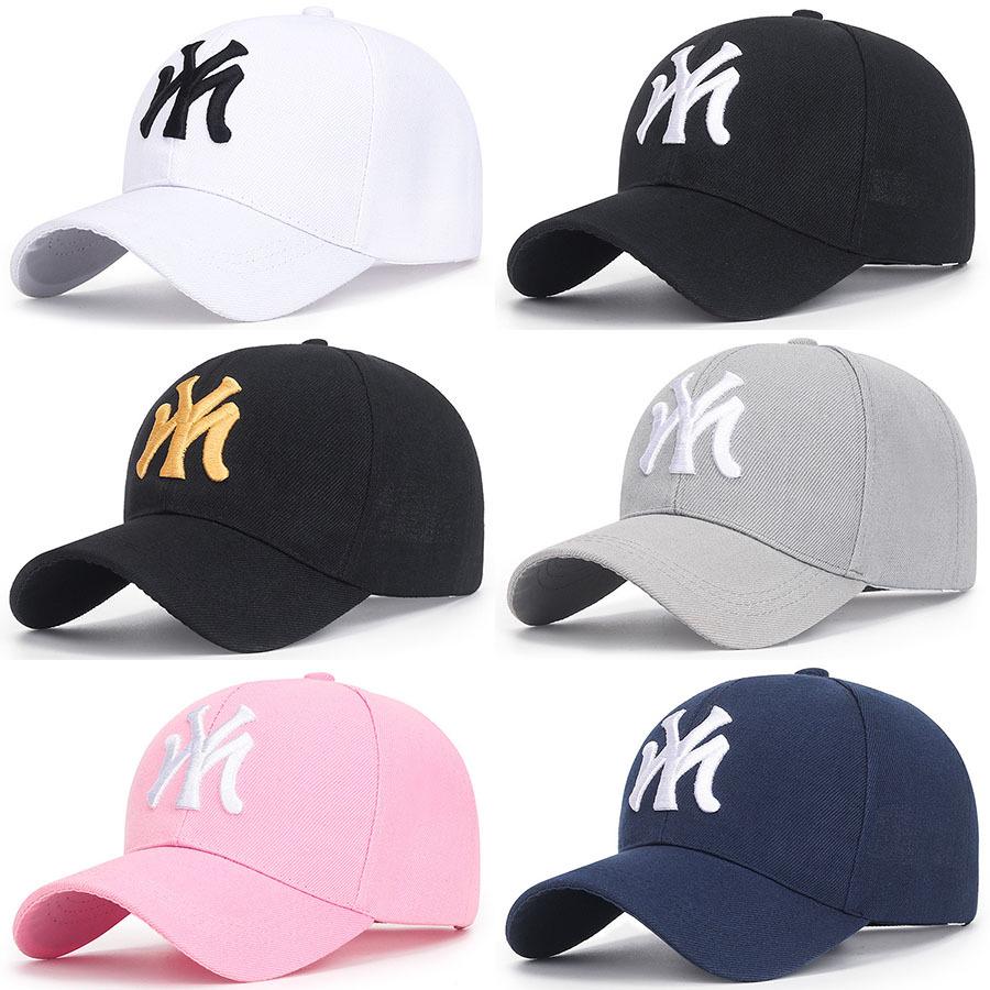 Korean Style Women's Duckbill Cap with "MY" Embroidery - Spring/Autumn Fashion, Casual Baseball Hat for Outdoor Sunshade.
