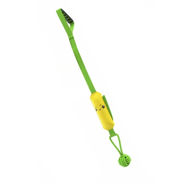 

Интерактивная голосовая игрушка для домашних животных, хлопковый мяч для перетягивания каната для чистки зубов собаки corn