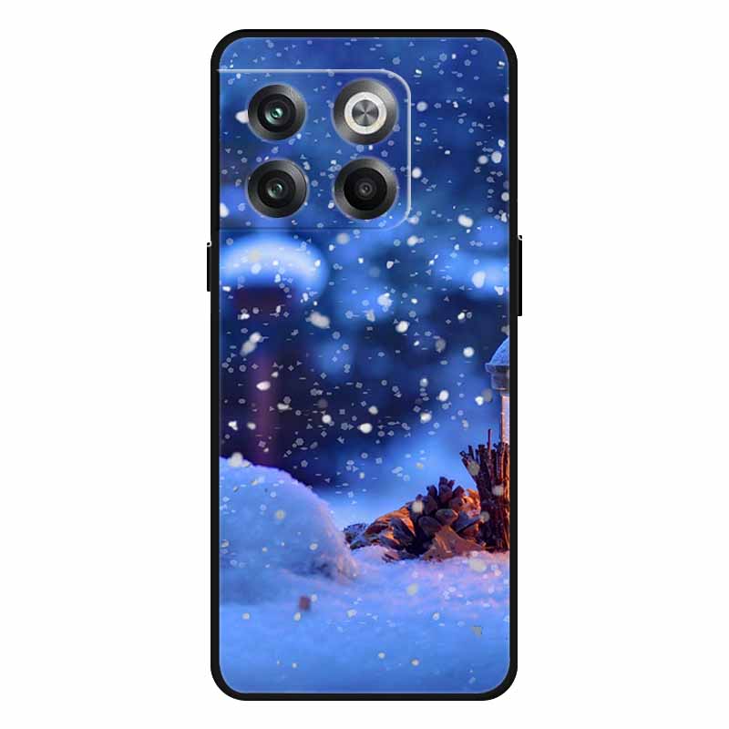 For Oneplus 10T Case 10 Pro Christmas Silicone Soft TPU Cover for Oneplus Nord N20 SE One plus ACE Pro 10T Coque New Year Gift