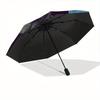 Rammstein Automatic Open/Close Umbrella   Compact Travel Umbrella, 8 Rib Heavy Duty Construction, Ideal Gift, 177