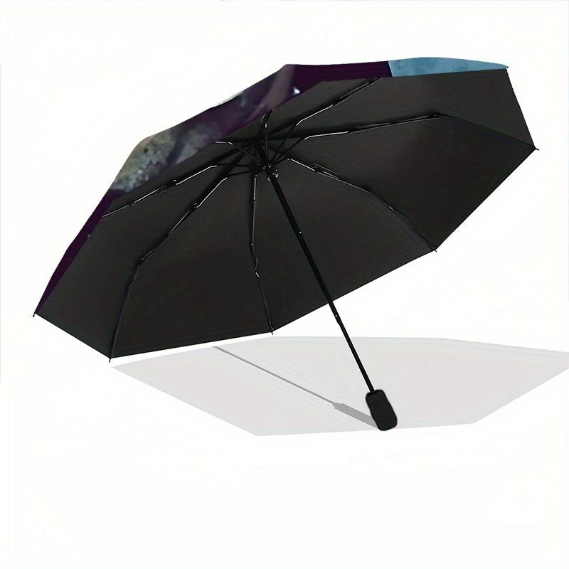 Rammstein Automatic Open/Close Umbrella   Compact Travel Umbrella, 8 Rib Heavy Duty Construction, Ideal Gift, 177