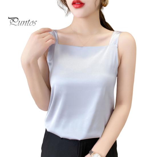 

Женский жилет с квадратным воротником без рукавов, гладкие топы, однотонные, дышащие, повседневные, майки, повседневная одежда M серый