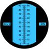 Handheld-Brix-Messgerät Refraktometer: 0-90% Zucker- und Süßegrad-Tester