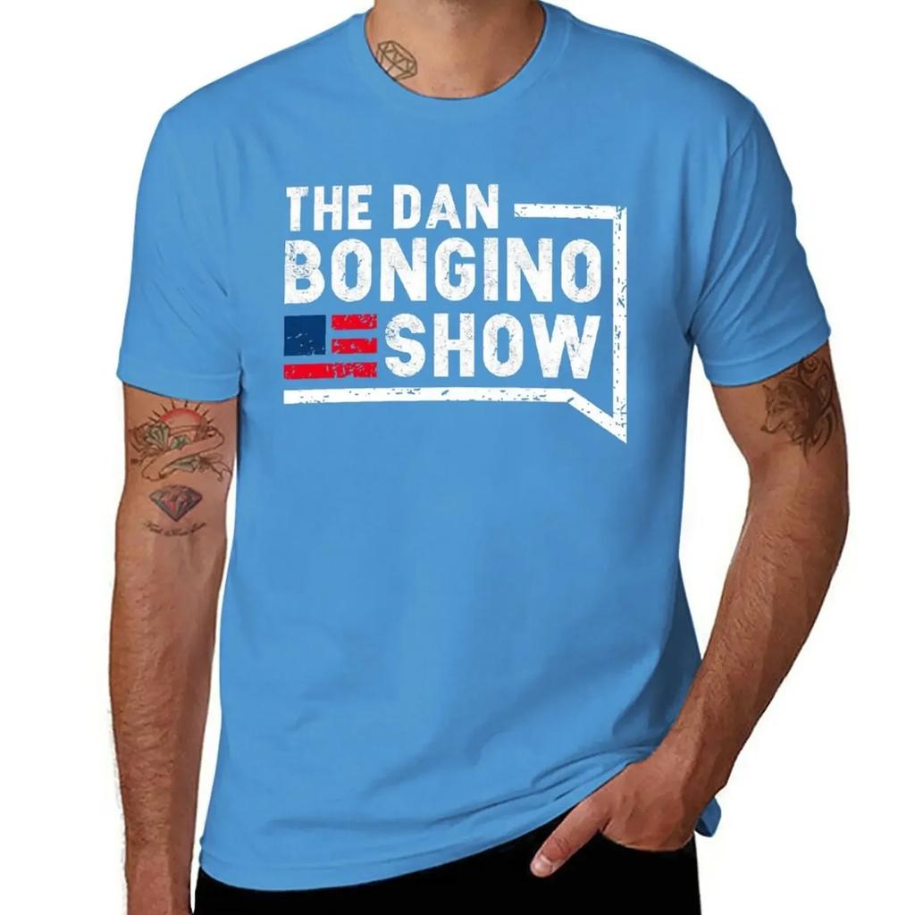 Dan Bongino For Fans T-Shirt Cute Tops Sports Fans Fruit of the Loom Mens T Shirts