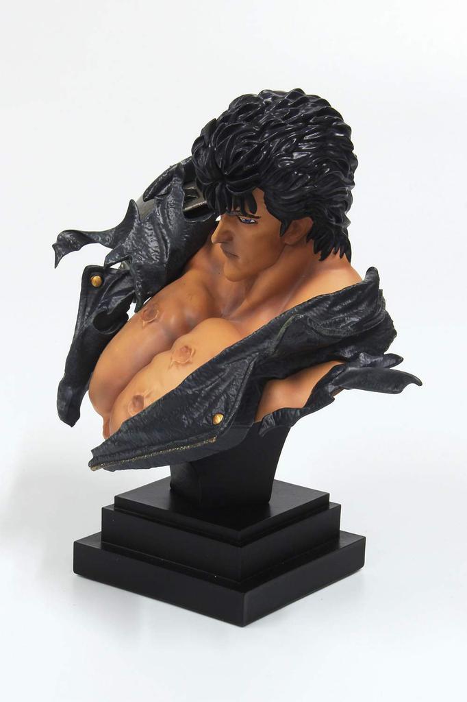 Diecast Master Model Master Fist of the North Star Kenshiro Bust, Approximately 140mm Tall, Resin, Painted, Complete Figure, MMFNS01-01