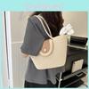 Chic Casual Tote Bag For Women In Trendy Off-white And Khaki Colors With Stylish Design